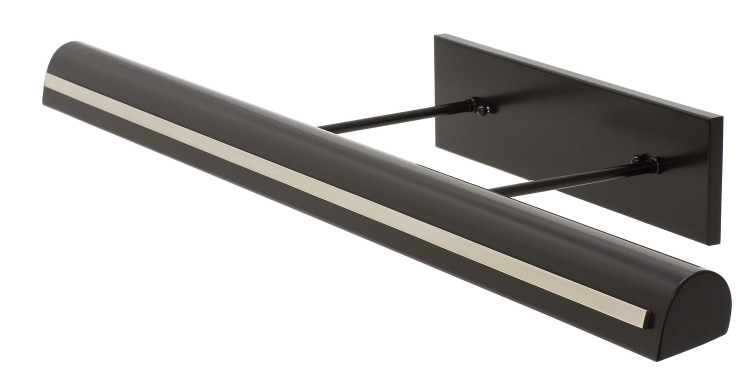 House of Troy - DTSLEDZ36-BLK/PN - LED Picture Light - Classic Traditional - Black w/Polished Nickel