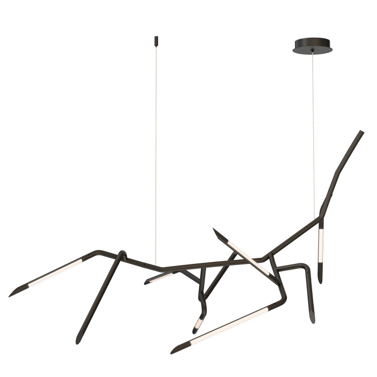 ET2 - E25414-BK - LED Pendant - Scion - Black