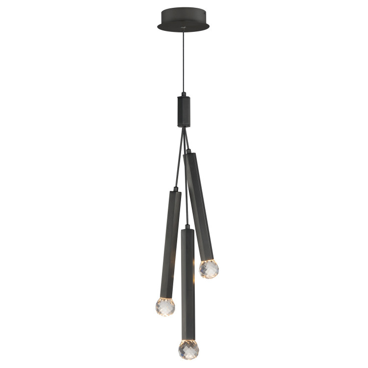 ET2 - E23343-122BK - LED Pendant - Allumettes - Black