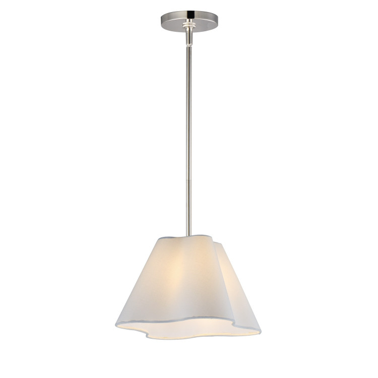 Maxim - 18101WTPN - One Light Pendant - Saxon - Polished Nickel