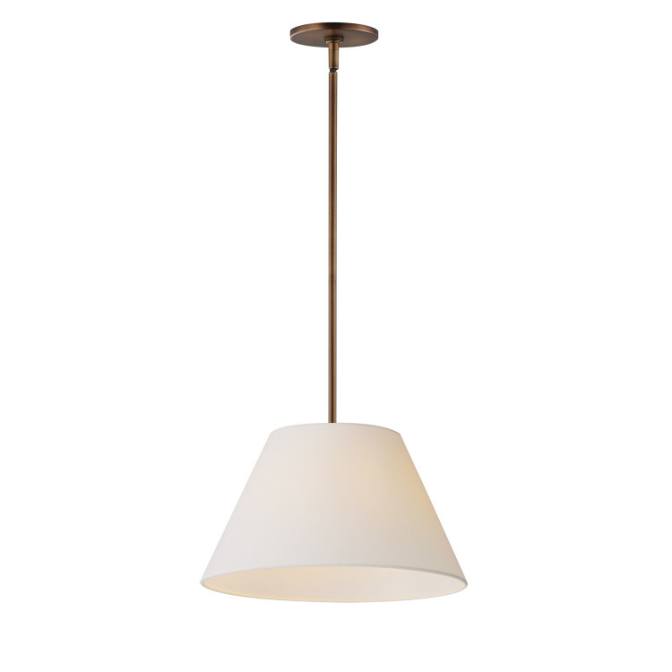 Maxim - 18411OFWBR - One Light Pendant - Dunbridge - Weathered Brass