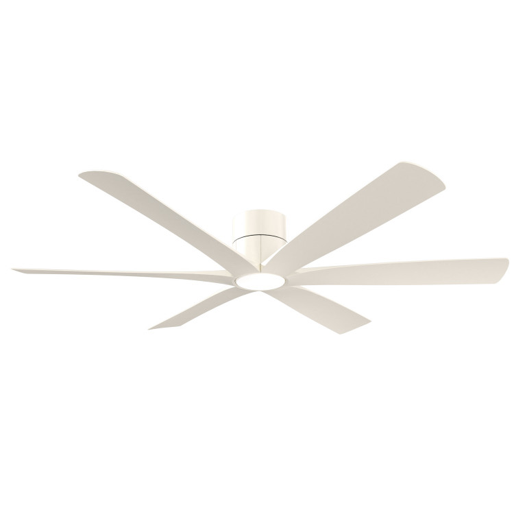 Minka Aire - F785L-ALW - 65 Ceiling Fan - Brisano - Alabaster White