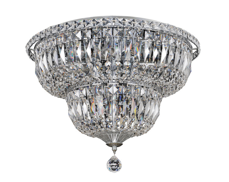 Allegri - 020245-010-FR001 - 12 Light Flush Mount - Betti - Chrome