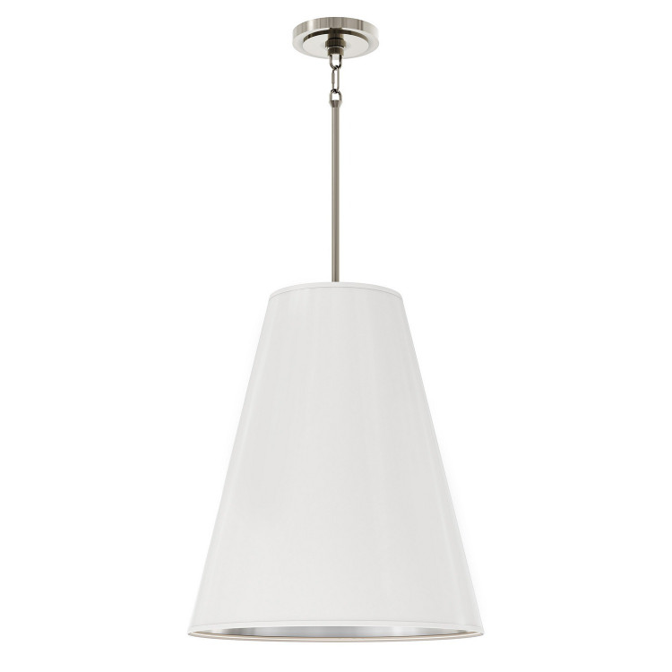 Robert Abbey - S494MDY - Four Light Pendant - Chrissy - Matte Daisy Silver Painted w/Polished Nickel