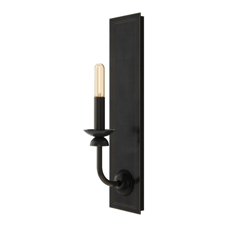 Robert Abbey - Z272 - One Light Wall Sconce - William - Deep Patina Bronze