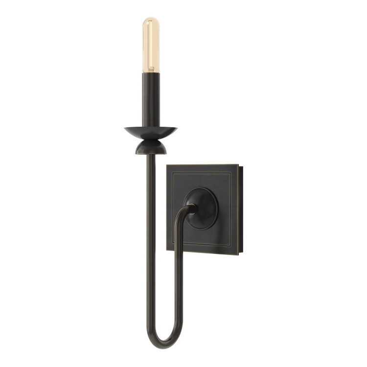 Robert Abbey - Z275 - One Light Wall Sconce - William - Deep Patina Bronze
