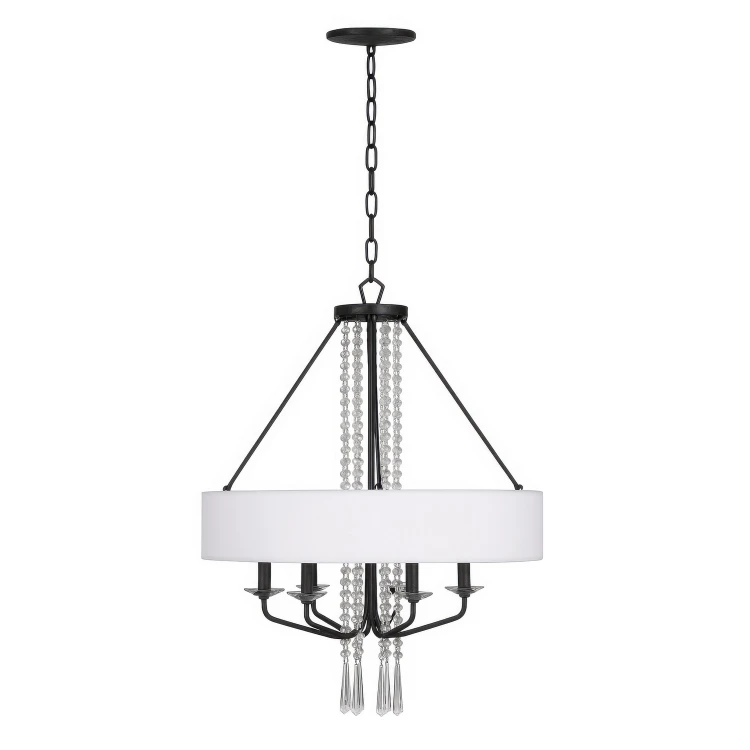 Varaluz - 270P06OX - Six Light Pendant - Barcelona - Onyx