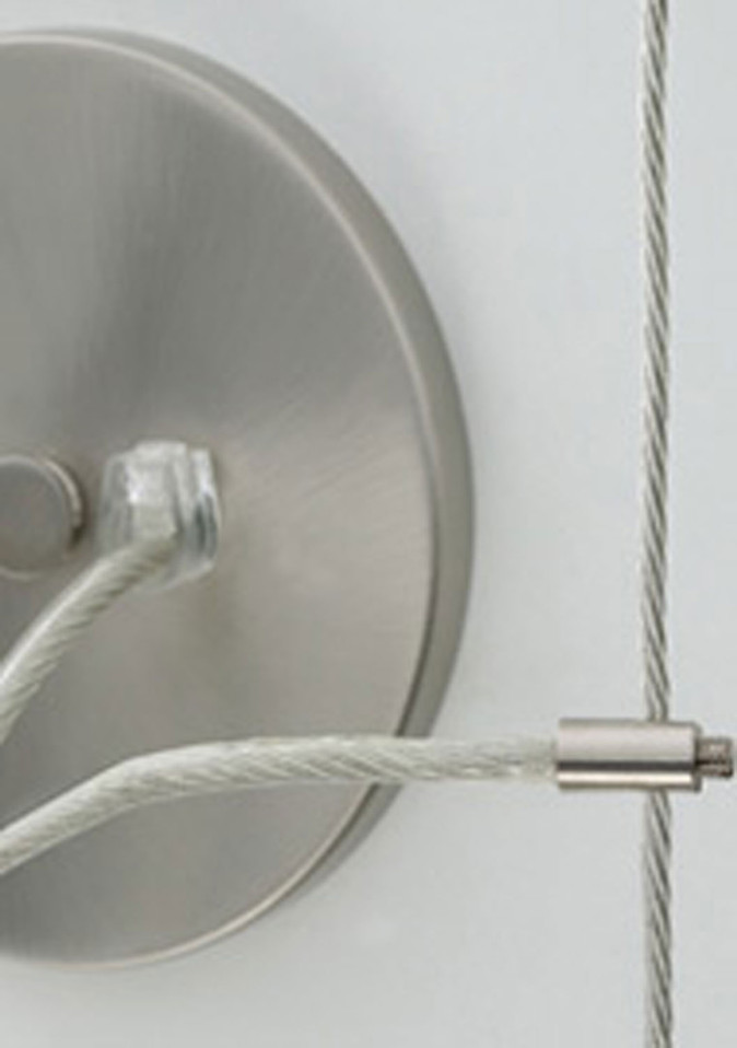 Visual Comfort Modern - 700KPCEN4C - Center Power Feed Dual-Feed - Chrome