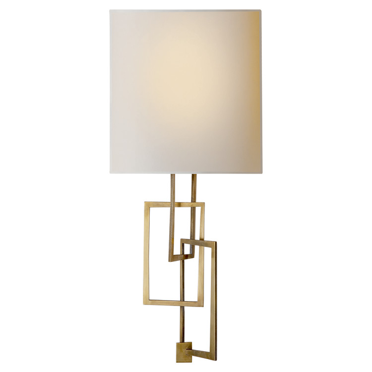 Visual Comfort Signature - S 2090HAB-NP - One Light Wall Sconce - Cooper - Hand-Rubbed Antique Brass