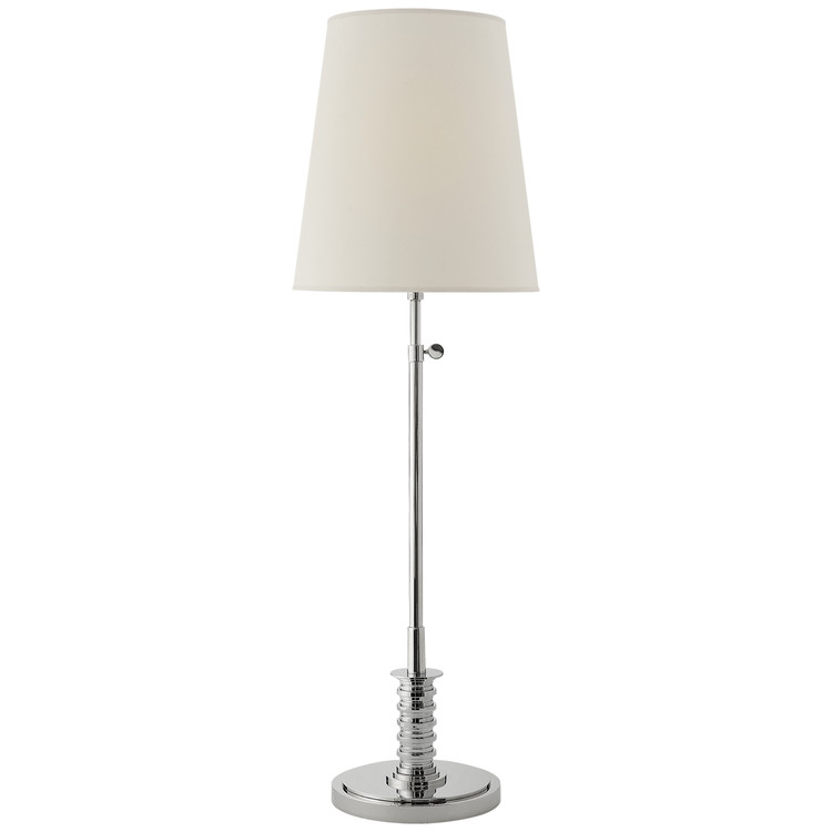 Visual Comfort Signature - TOB 3613PN-NP - One Light Table Lamp - Banks - Polished Nickel