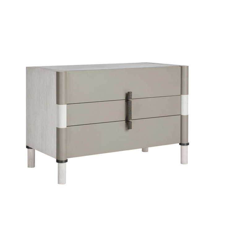 Arteriors - FNI03 - Side Table - Hestia - Dove/Smoke