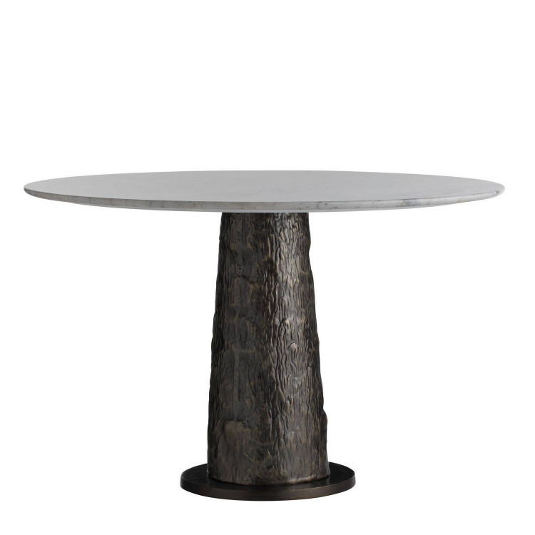Arteriors - GDFDI01 - Entry Table - Faun - White/Blackened Bronze