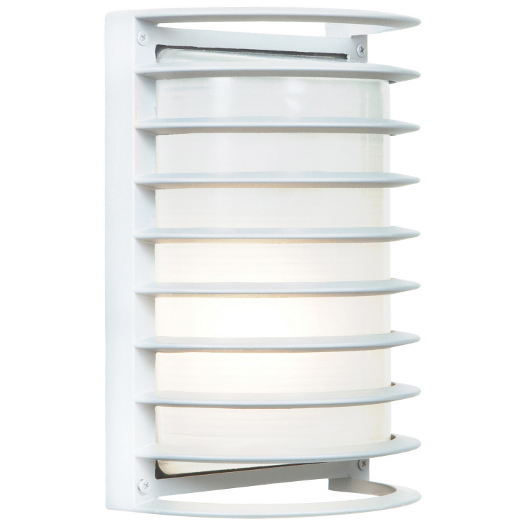Access - 20265MG-WH/RFR - One Light Outdoor Wall Mount - Bermuda - White