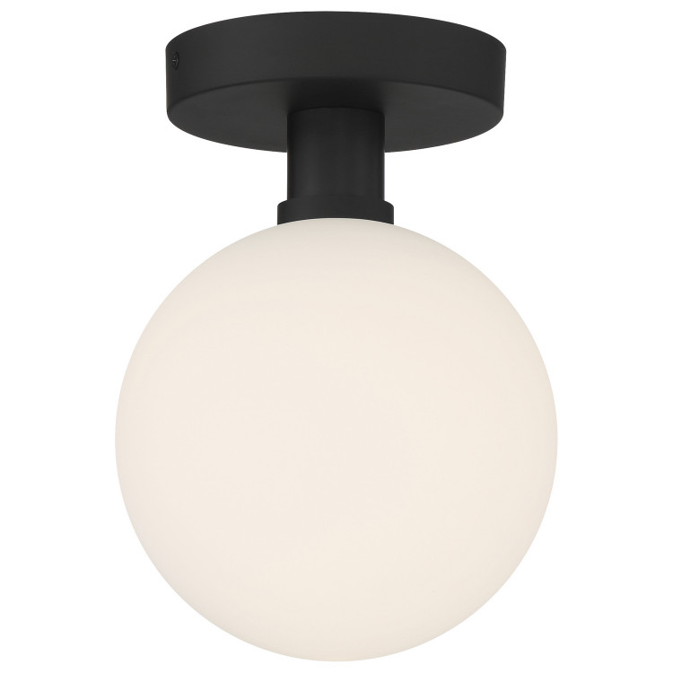 Access - 20495LEDD-MBL/OPL - LED Semi Flush Mount - Michelle - Matte Black