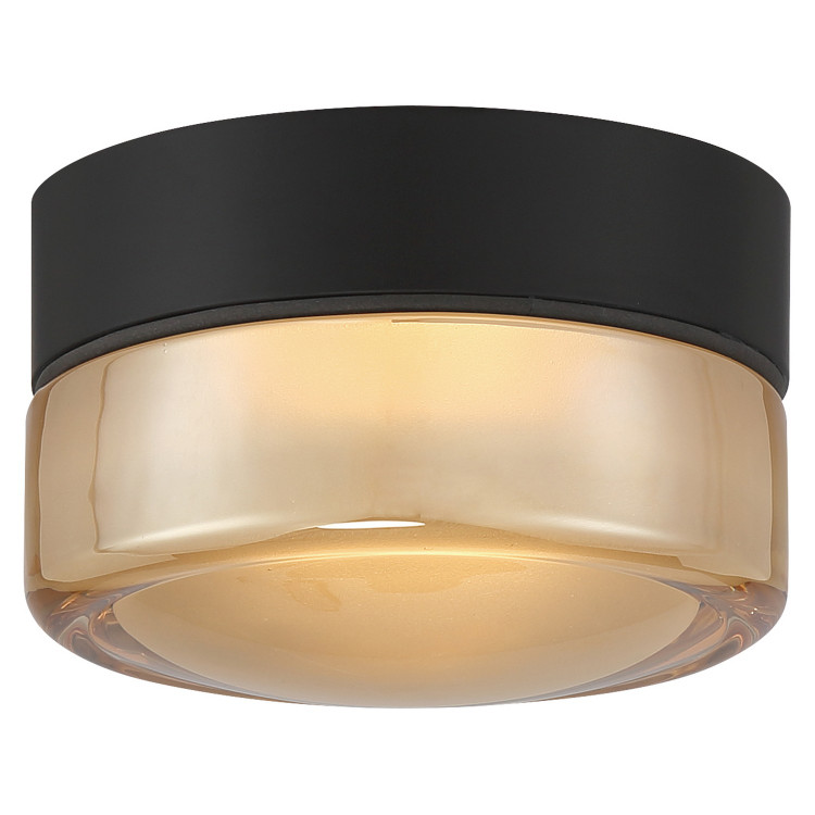 Access - 29497LEDD-MBL/AMB - LED Flush Mount - Masso - Matte Black