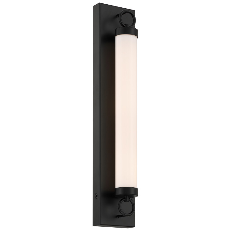 Access - 61091LEDDCS-BL/OPL - LED Wall Sconce - Eliza - Black
