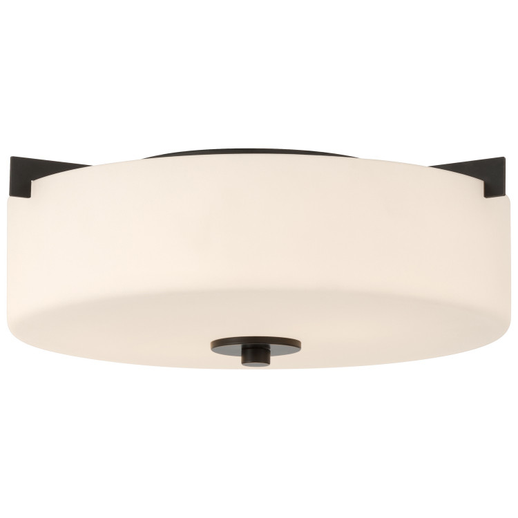 Access - 63038-MBL/OPL - Two Light Flush Mount - Rachel - Matte Black