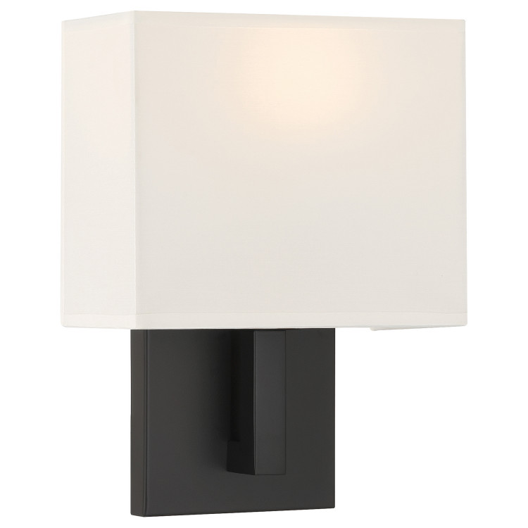 Access - 64061LEDDLP-MBL/WH - LED Wall Sconce - Mid Town - Matte Black