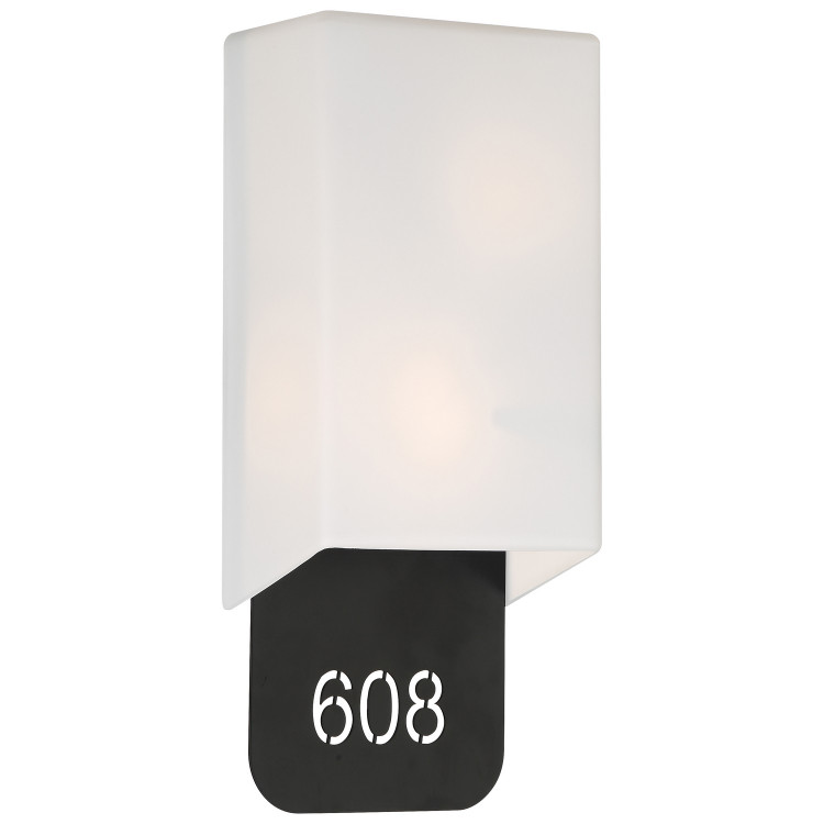 Access - SB-20008-BL/OPL - LED Address Light With Braille - Décor - Black