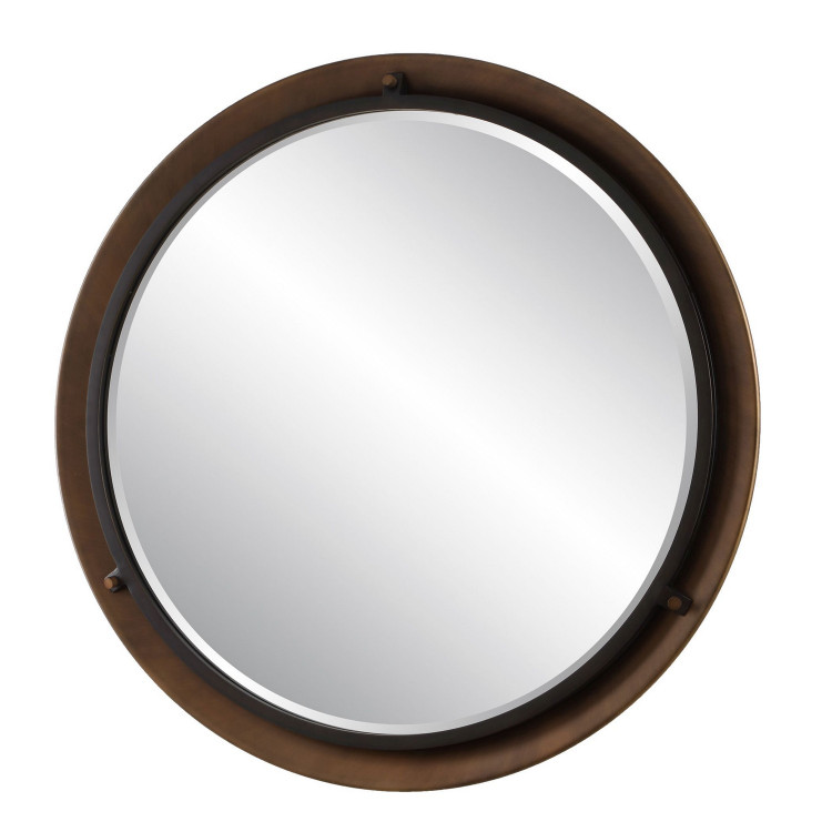 Uttermost - 08287 - Mirror - Porthole - Rubbed Bronze