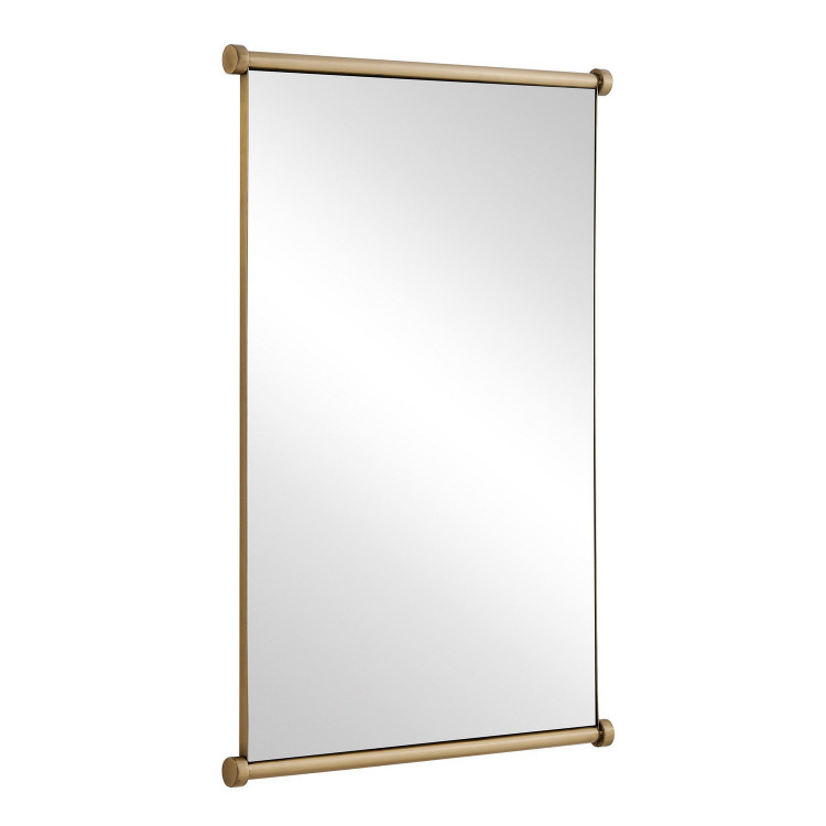 Uttermost - 08312 - Mirror - Scroll - Antique Brass