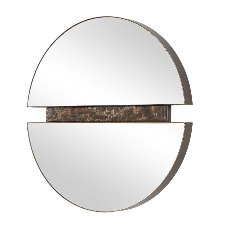 Uttermost - 08401 - Mirror - Hanover - Dark Bronze