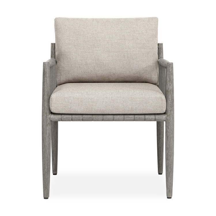 Uttermost - 53155 - Dining Chair - Borneo - Dark Gray