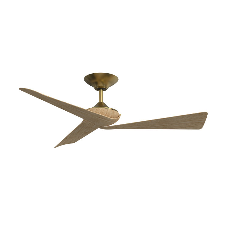 Fanimation - FPD6658BSN - 52 Ceiling Fan - Yogi - Brushed Satin Brass