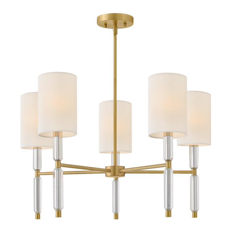 Hinkley - 47615LCB - LED Chandelier - Anika - Lacquered Brass