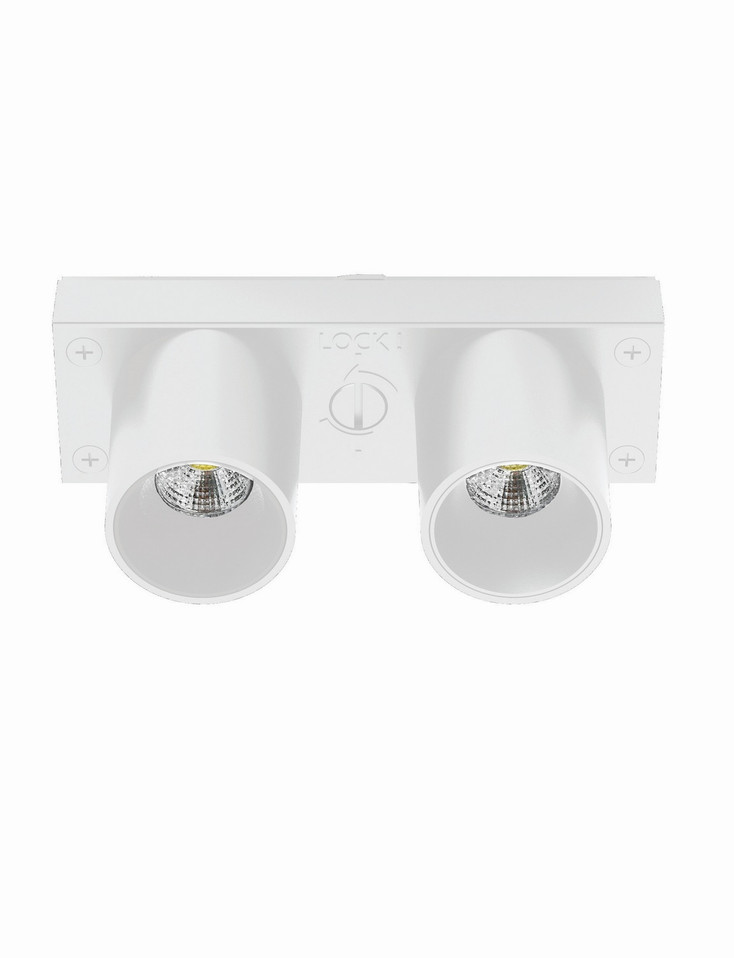 Eurofase - 36377-02 - LED Twin Head Recessed - Construct - White