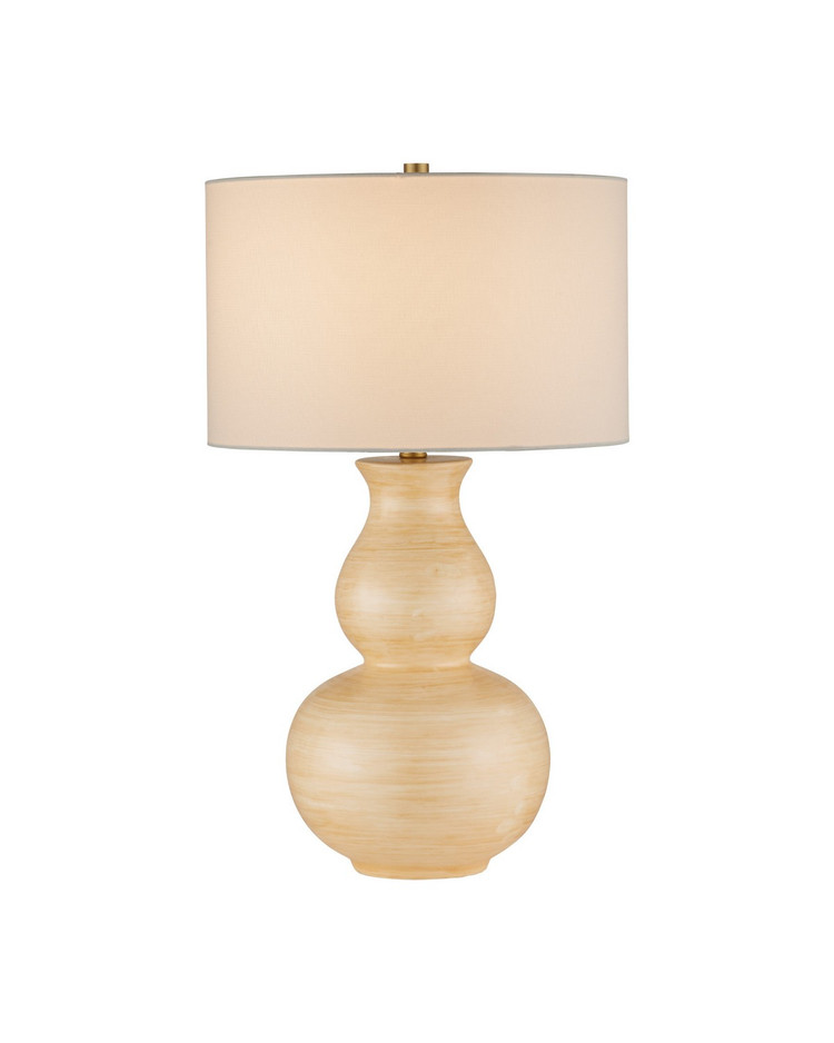 Currey and Company - 6000-1123 - One Light Table Lamp - Honorine - Yellow