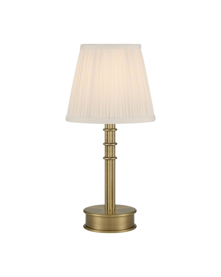 Currey and Company - 6700-0034 - One Light Table Lamp - Valise - Polished Antique Brass
