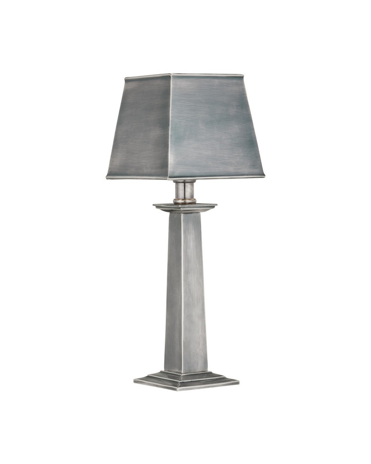 Currey and Company - 6700-0040 - One Light Table Lamp - Wander - Antique Silver