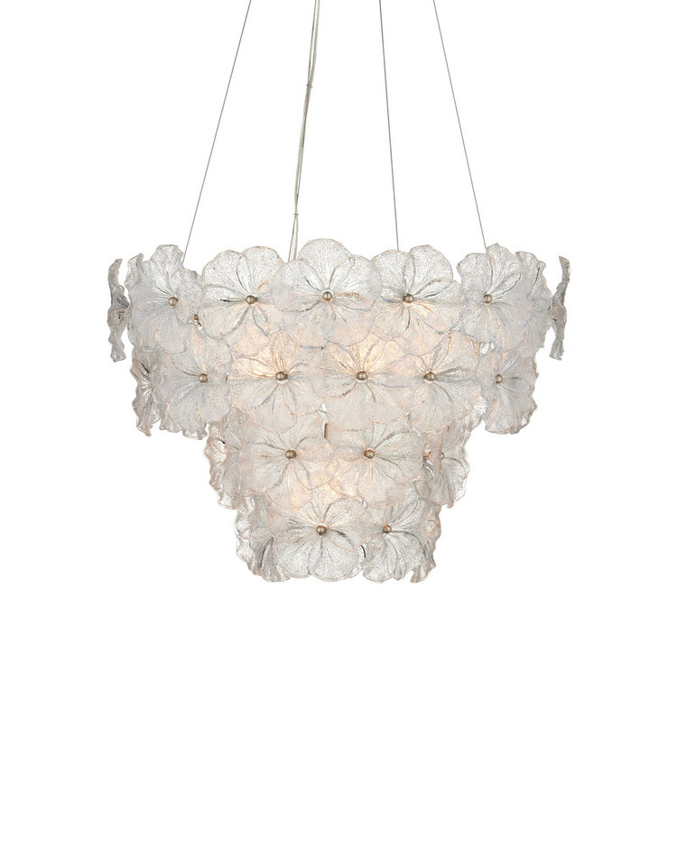 Currey and Company - 9000-1467 - Five Light Chandelier - Mallow - Clear / Champagne
