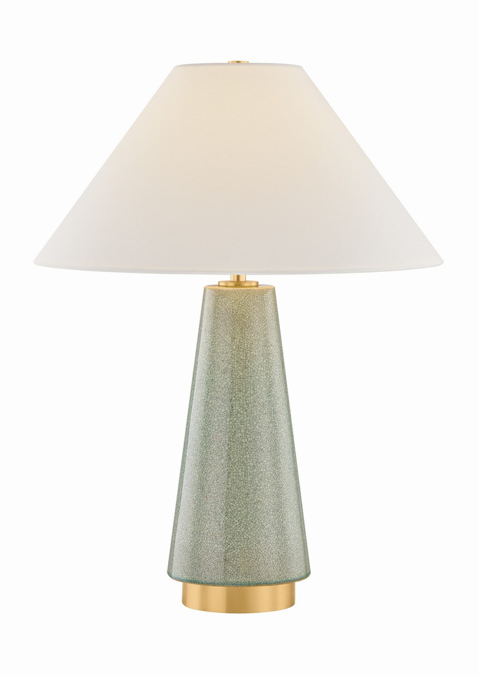 Mitzi - HL977201-AGB/CIS - One Light Table Lamp - Dalaila - Aged Brass