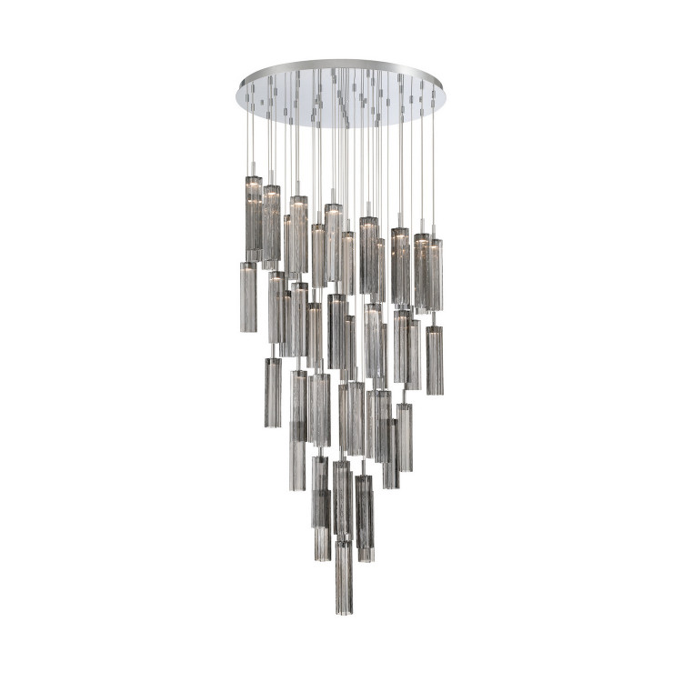 Crystorama - ADD-423-CH-SM - LED Pendant - Addis - Polished Chrome