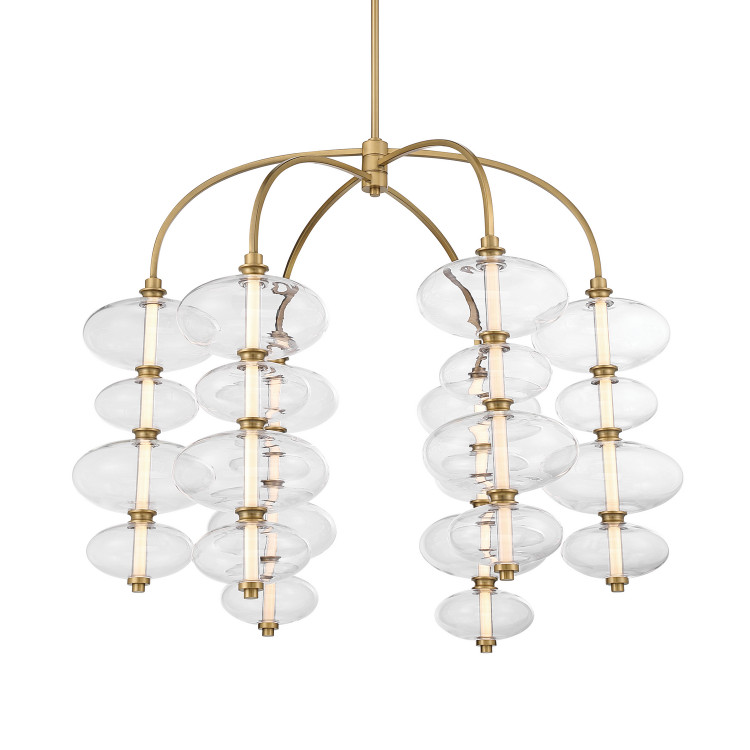 Minka-Lavery - 10529-732-L - LED Chandelier - Bollavino - Legacy Brass