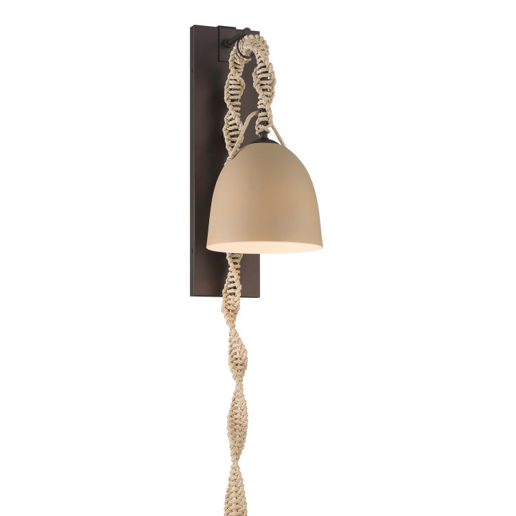 Minka-Lavery - 16061-860 - One Light Wall Sconce - Cordón - Dark Bronze