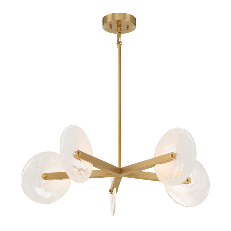 Savoy House - 1-9305-5-322 - LED Chandelier - Ainslie - Warm Brass