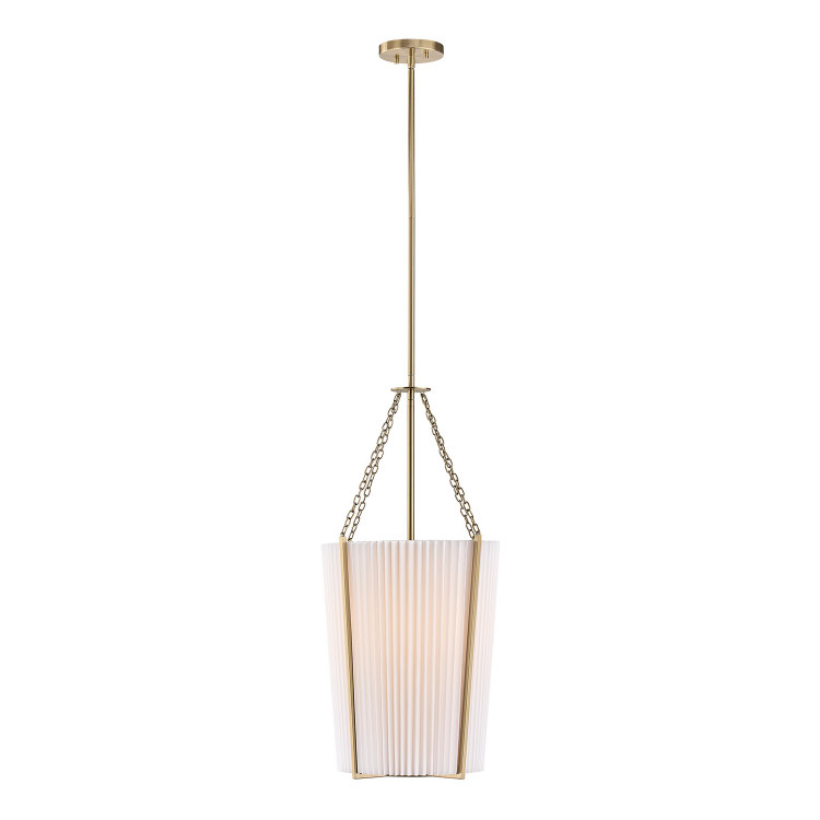 Savoy House - 7-7399-1-127 - One Light Pendant - Joplin - Noble Brass