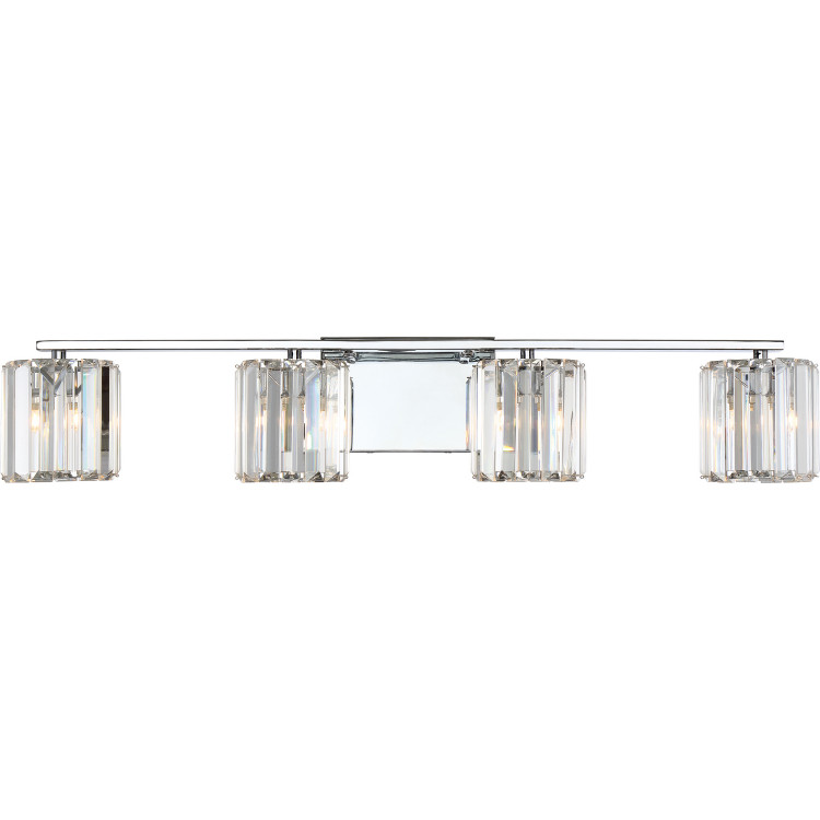 Quoizel - PCDV8604C - Four Light Bath Fixture - Divine - Polished Chrome