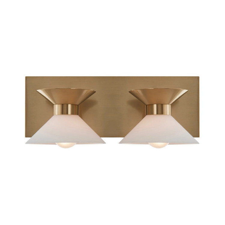 Varaluz - V67433BB - Two Light Bath Vanity - Ringsted - Brushed Brass