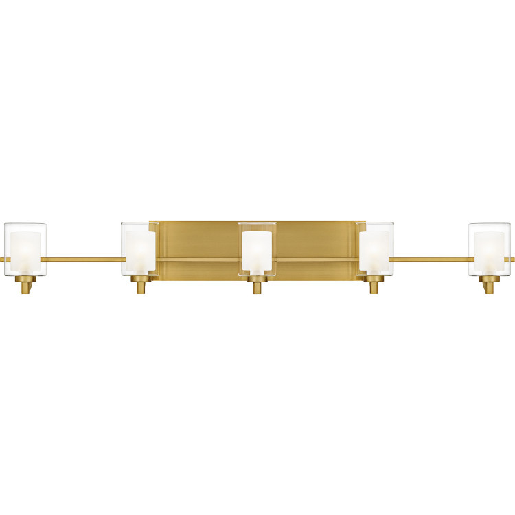 manufacturer_finish:Brushed Gold|manufacturer_glass:Clear Glass With Sandblasted Interior|light_source:Xenon