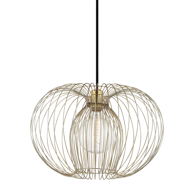 Mitzi - H181701L-PB - One Light Pendant - Jasmine - Polished Brass