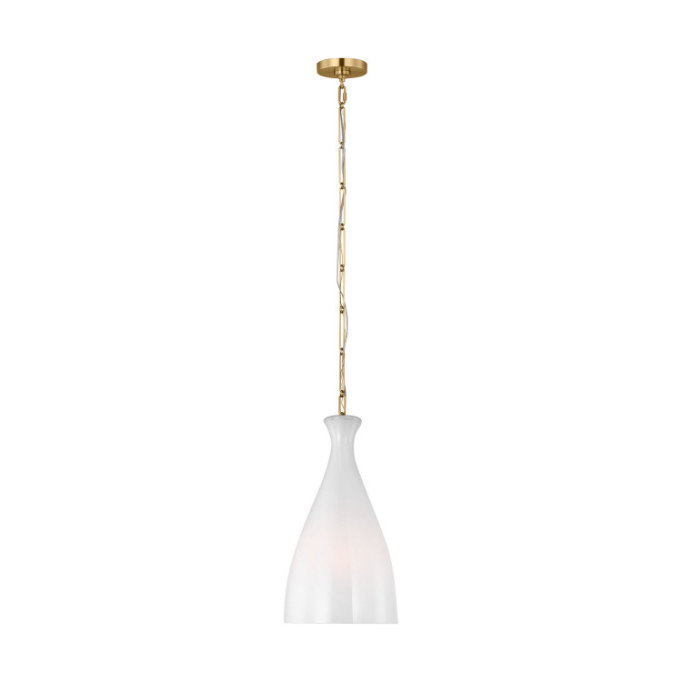 Visual Comfort Studio - AEP1071BBSWSG - One Light Pendant - Athena - Burnished Brass