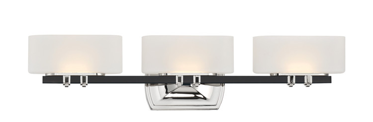 Minka-Lavery - 3013-572-L - LED Bath Light - Drury Bath - Polished Nickel And Coal