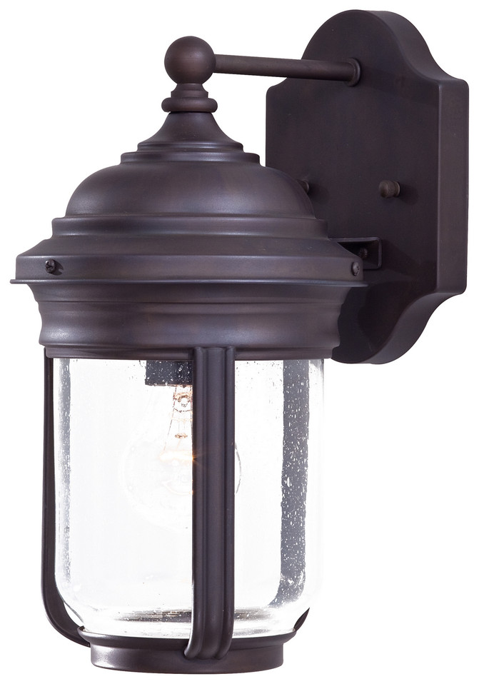 Minka-Lavery - 8810-57 - One Light Wall Sconce - Amherst - Roman Bronze