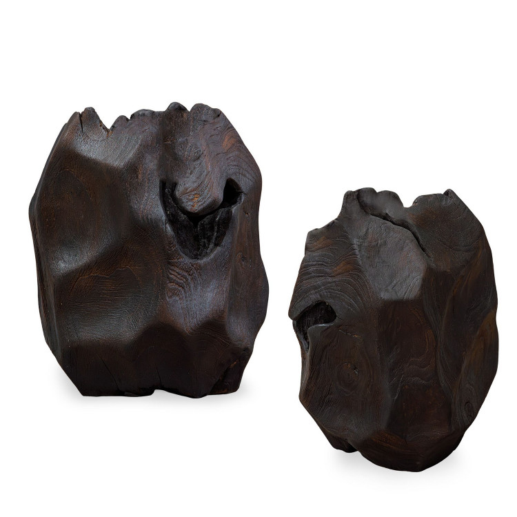 Uttermost - 17152 - Sculpture Set/2 - Ember Root - Black