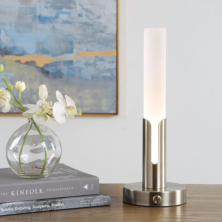 Uttermost - 30690-1 - LED Accent Lamp - Tron - Plated Brass