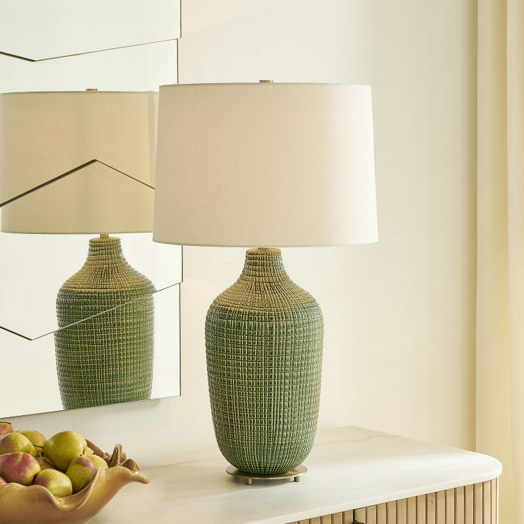 Uttermost - 30755-1 - One Light Table Lamp - Dulcich - Antique Brass